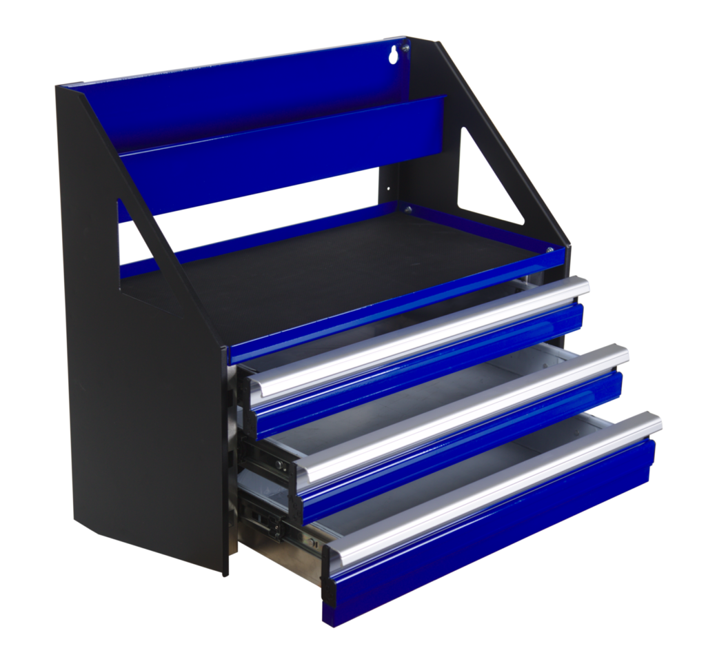 aluminum cabinet company accessory blue