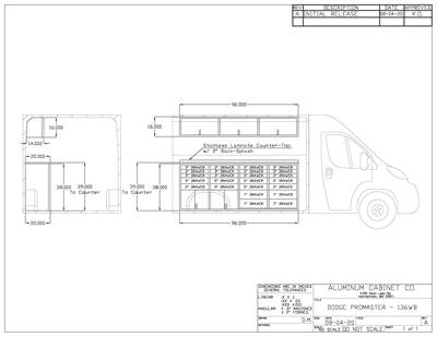 aluminum cabinet company plan schematic 4
