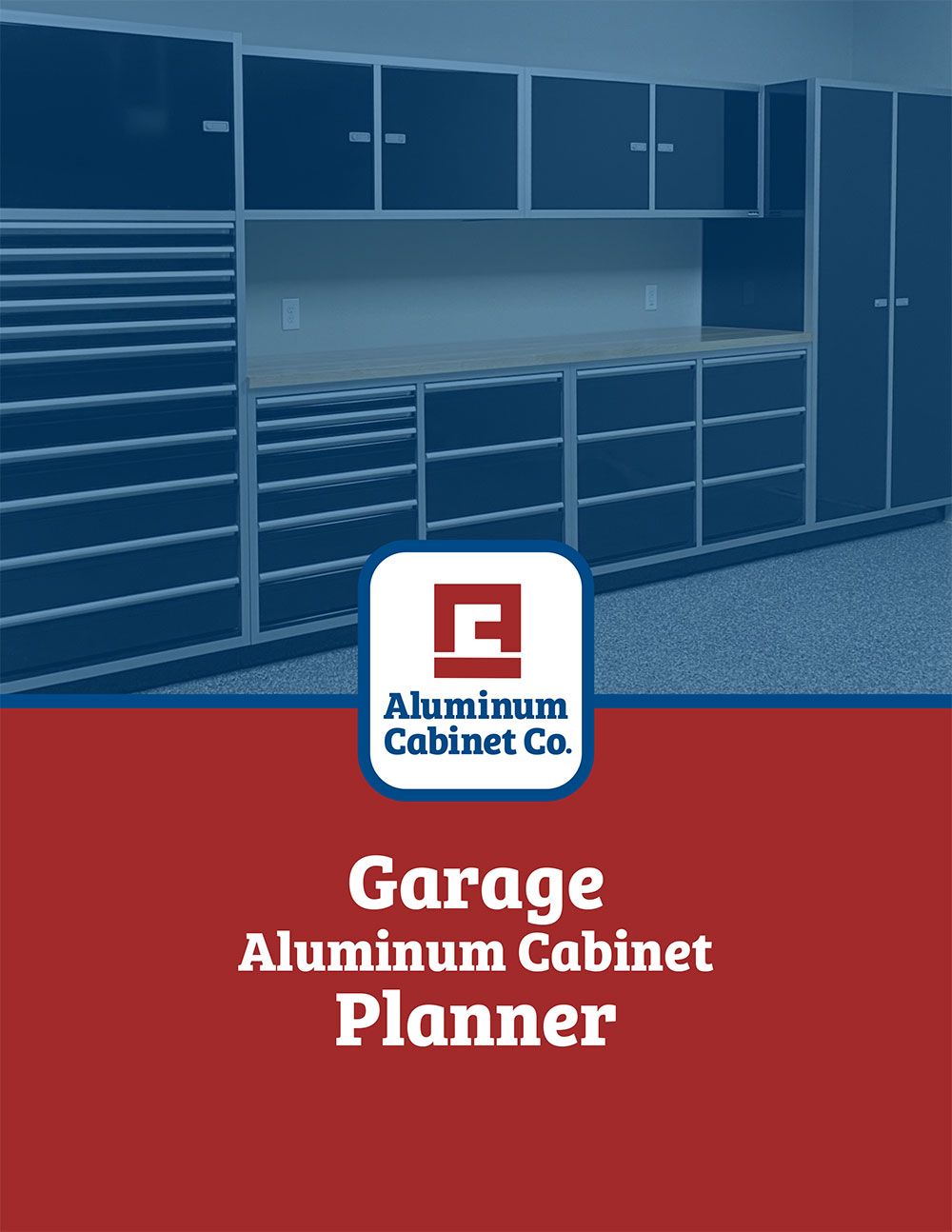 aluminum cabinet company garage planner