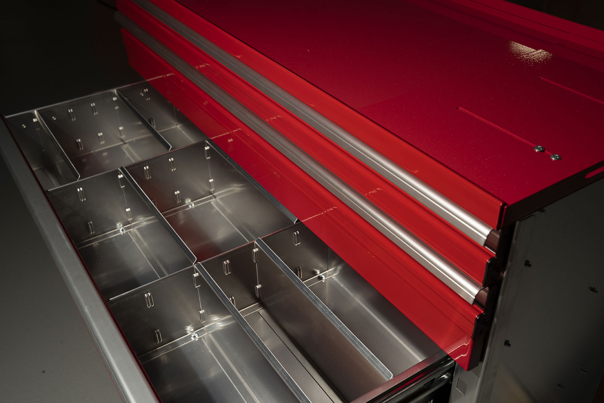 aluminum cabinet company drawer dividers