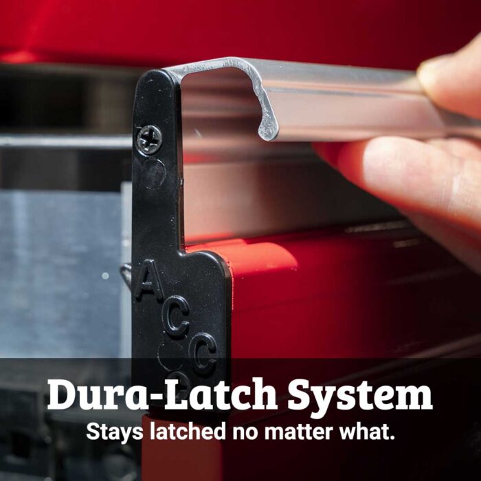 dura latch aluminum cabinet drawer