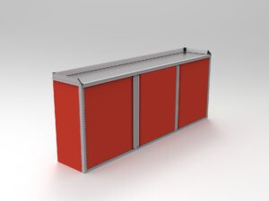 96"W X 24"D X 38"T Base Cabinet