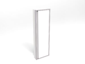 24"W x 8'D x 75"T wheel well cabinet