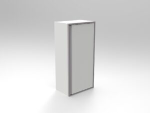 Aluminum Closet Cabinet 36"W One Bay