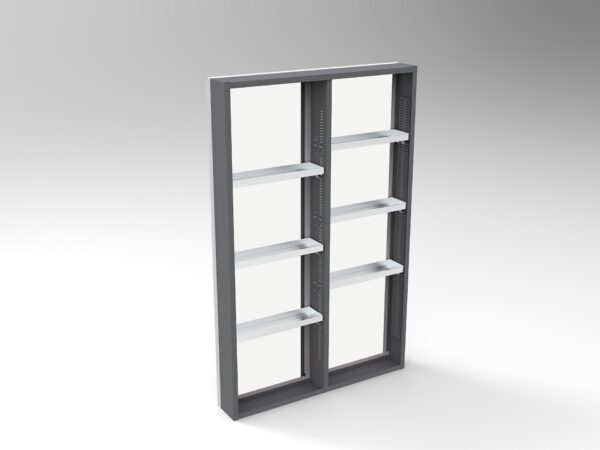 48"W X 8"D X 75"T Wheel Well Cabinet - Image 2