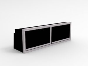 48"W X 14"D X 16"T Transit Overhead Cabinet