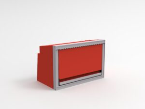 Aluminum Transit Overhead Cabinet